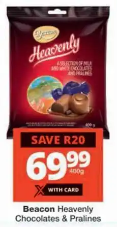 Checkers Beacon Heavenly Chocolates & Pralines offer