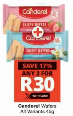 Checkers Canderel Wafers All Variants offer