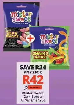 Checkers Mister Sweet Gum Sweets All Variants offer