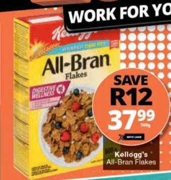 Checkers Kellogg's All-Bran Flakes 500g offer