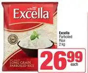 Spar Excella Parboiled Rice-2kg Each offer