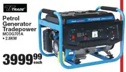 Mica Trade Petrol Generator Tradepower offer