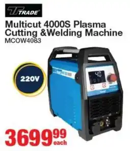 Mica Trade Multicut 4000S Plasma Cutting & Welding Machine offer