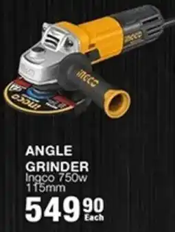 Build It Ingco Angle Grinder 750w offer
