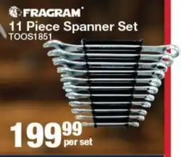 Mica Fragram 11 Piece Spanner Set offer