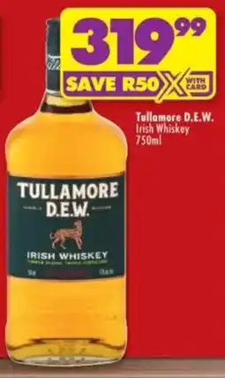Shoprite Liquor Tullamore D.E.W. Irish Whiskey offer