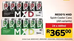 Jumbo Redd's MXD Spirit Cooler Cans offer