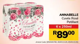 Jumbo Annabelle Cuvée Rosé Petillant offer
