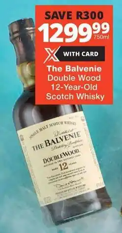 Checkers Liquor Shop The Balvenie Double Wood 12-Year-Old Scotch Whisky offer