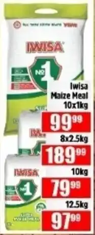 Devland Cash And Carry Iwisa Maize Meal offer