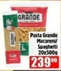 Devland Cash And Carry Pasta Grande Macaroni/ Spaghetti offer