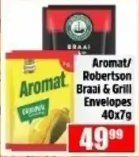 Devland Cash And Carry Knorr Aromat/ Robertson Braai & Grill Envelopes offer