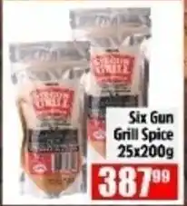 Devland Cash And Carry Six Gun Grill Spice offer