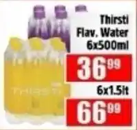 Devland Cash And Carry Thirsti Flavoured Water offer