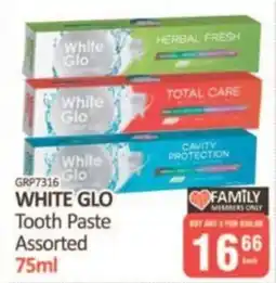 KitKat Cash and Carry White Glo ToothPaste Assorted offer