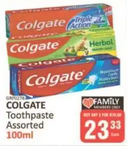 KitKat Cash and Carry Colgate Toothpaste Assorted offer