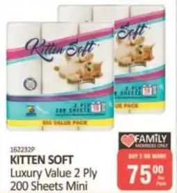 KitKat Cash and Carry Kitten Soft Luxury Value 2 Ply offer