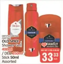 KitKat Cash and Carry Old Spice Shower Gel/ Deo Stick Assorted offer