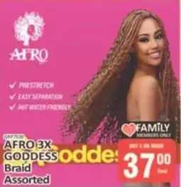 KitKat Cash and Carry Afro Goddess Braid Assorted offer