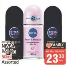KitKat Cash and Carry Nivea Roll On Assorted offer
