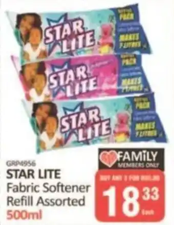 KitKat Cash and Carry Star Lite Fabric Softener Refill Assorted offer