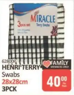 KitKat Cash and Carry Henri Terry Swabs offer