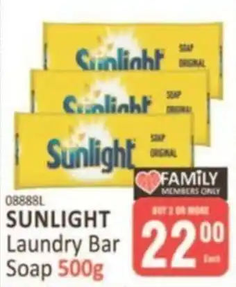 Sunlight Laundry Bar Soap