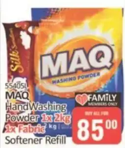 KitKat Cash and Carry Maq Hand Washing Powder and Fabric Softener Refill offer