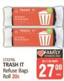 KitKat Cash and Carry Trash It Refuse Bags Roll offer