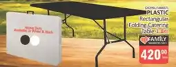 KitKat Cash and Carry Plastic Rectangular Folding Catering Table offer