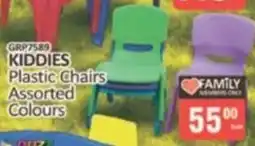 KitKat Cash and Carry Kiddies Plastic Chairs Assorted Colours offer