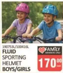 KitKat Cash and Carry Fluid sporting helmet boys/ girls offer