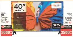 KitKat Cash and Carry TCL 40" Google Tv Fdh Qled offer