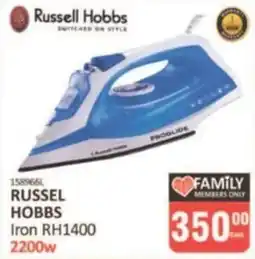 KitKat Cash and Carry Russell Hobbs Iron RH1400 offer