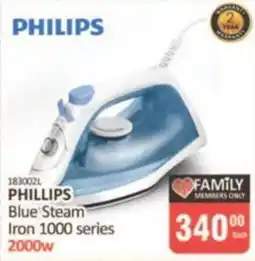 KitKat Cash and Carry Philips Blue Steam Iron 1000 series offer