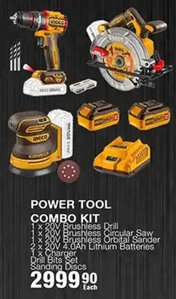 Build It Ingco Power Tool Combo Kit offer