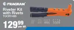 Mica Fragram Riveter Kit with Rivets offer