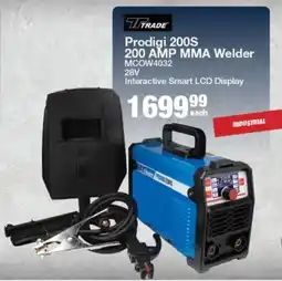 Mica Trade Prodigi 200S 200 AMP MMA Welder offer