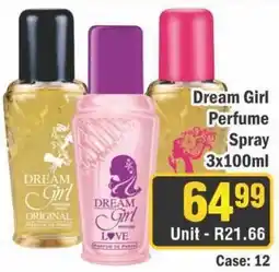 J&E Cash and Carry Dream Girl Perfume Spray offer