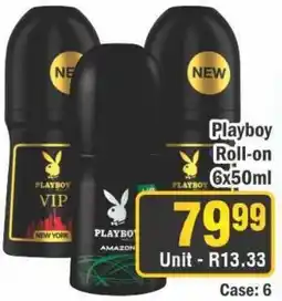 J&E Cash and Carry Playboy Roll-on offer