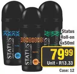 J&E Cash and Carry Status Roll-on offer