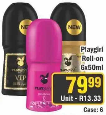 J&E Cash and Carry Playgirl Roll-on offer