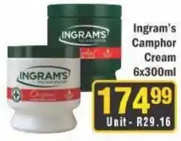 J&E Cash and Carry Ingram's Camphor Cream offer