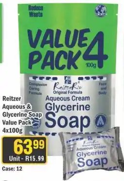 J&E Cash and Carry Reitzer Aqueous & Glycerine Soap Value Pack offer
