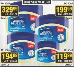 J&E Cash and Carry Vaseline Blue Seal offer