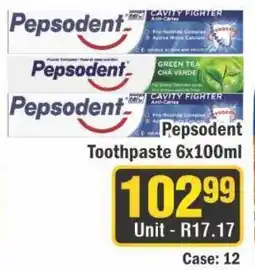 J&E Cash and Carry Pepsodent Toothpaste offer