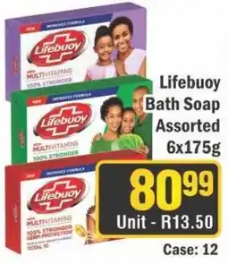 J&E Cash and Carry Lifebuoy Bath Soap Assorted offer
