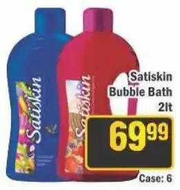 J&E Cash and Carry Satiskin Bubble Bath offer