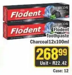 J&E Cash and Carry Flodent Toothpaste Charcoal offer