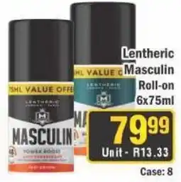 J&E Cash and Carry Lentheric Masculin Roll-on offer